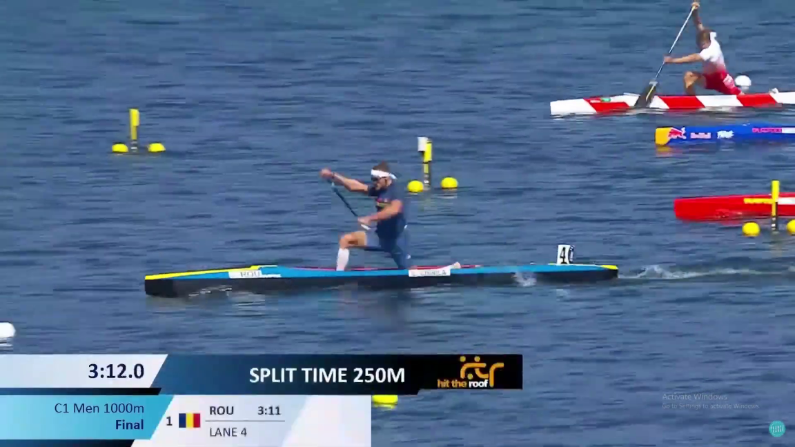 Catalin Chirila noul campion mondial la canoe 1000m